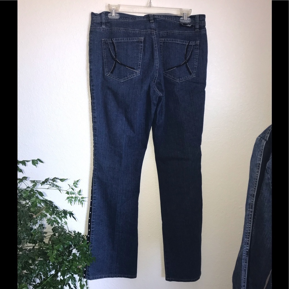 Ethyl  Denim 2- Piece set, Denim Jacket and Jeans. EUC to GUC - Picture 4 of 9